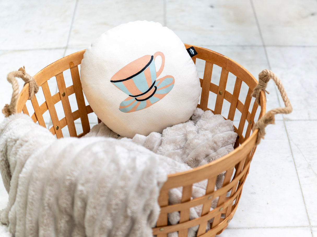 Tea Cup Pillow