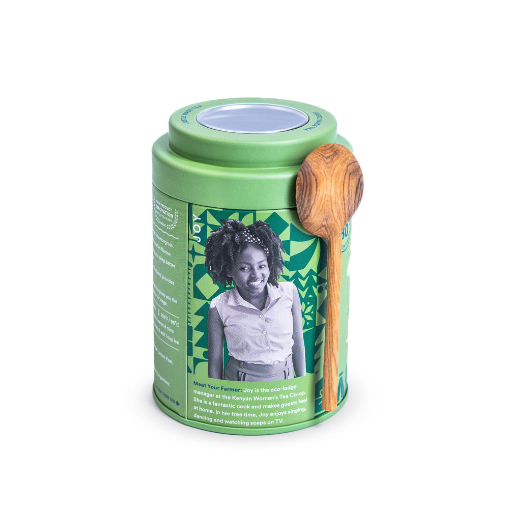 Starry Night Tin & Spoon - 80 cups Loose Leaf Tea (Quantity of 6)