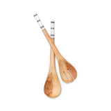 Hand-carved Salad Serving Spoons (set of 2)