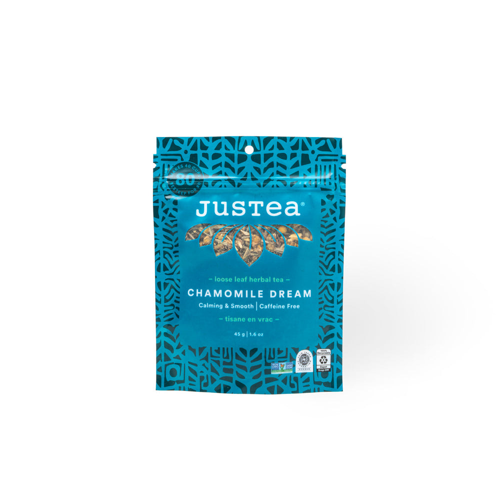 Chamomile Dream Stand-Up Pouch - 80 Cups Loose Leaf Tea (Quantity of 6)
