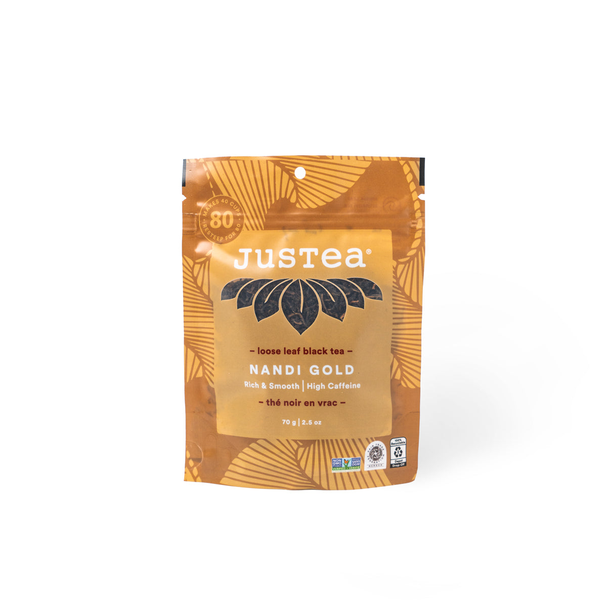 Nandi Gold Tea - Organic, Fair Trade, Buy Black Tea from Kenya – JUSTEA