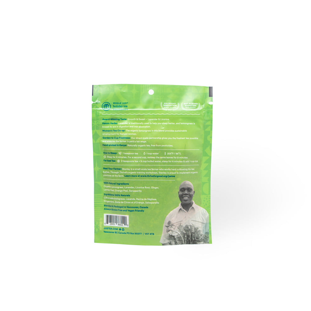 Starry Night Stand-Up Pouch - 80 Cups Loose Leaf Tea (Quantity of 6)