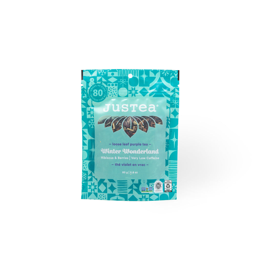 Winter Wonderland Stand-Up Pouch - 80 cups Loose Leaf Tea (Quantity of 6)