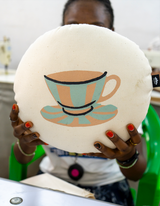 Tea Cup Pillow