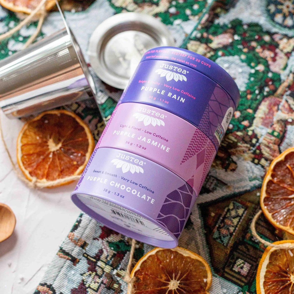 Purple Tea Trio - Organic, Fair Trade, Buy Purple Tea from Kenya – JUSTEA