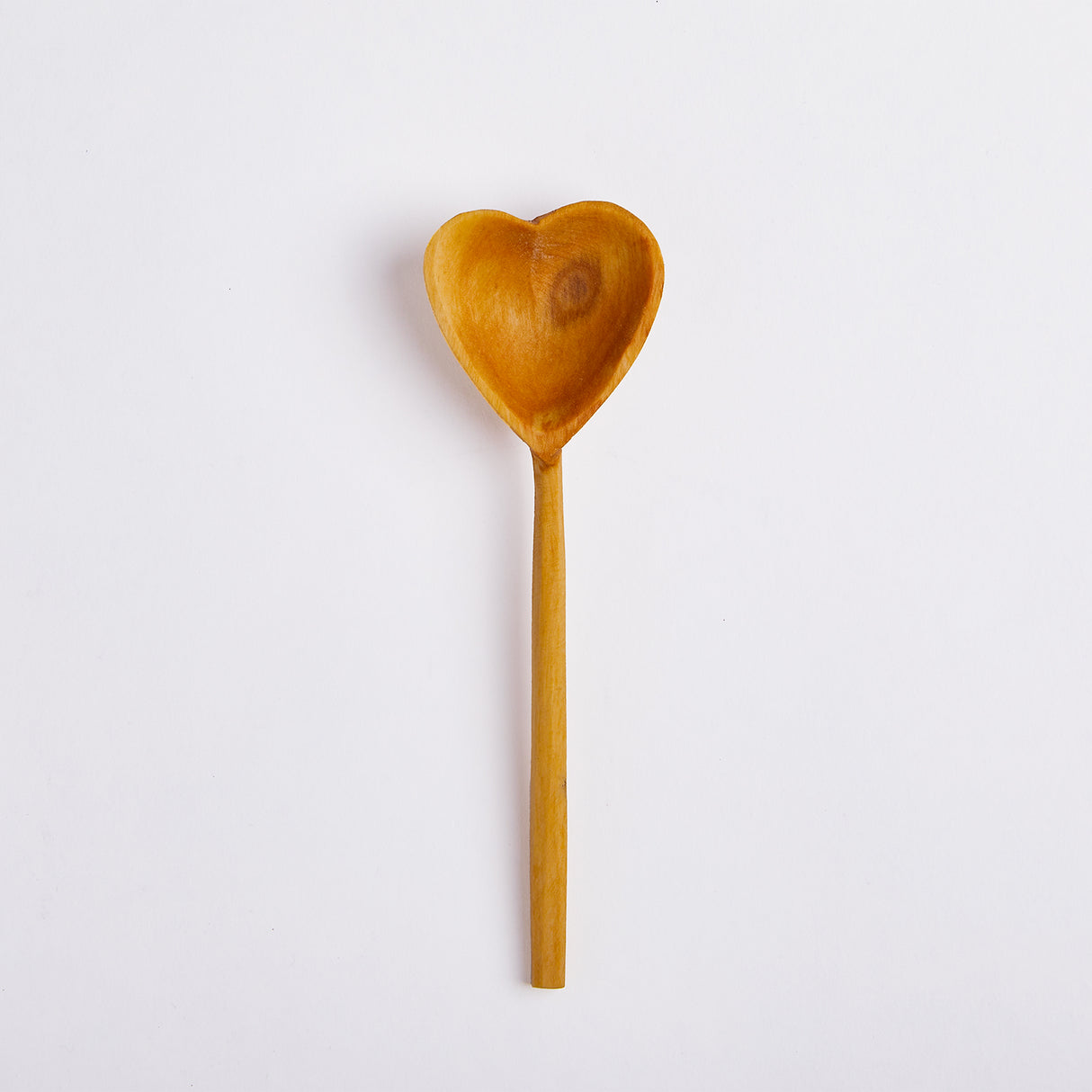 Hand-carved Heart Tea Spoon
