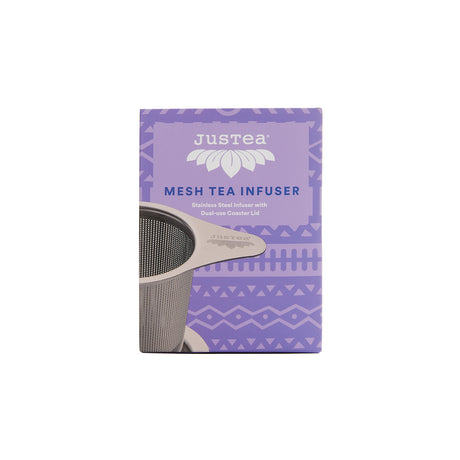 Tea Infuser with Dual-use Coaster Lid (Quantity of 6)
